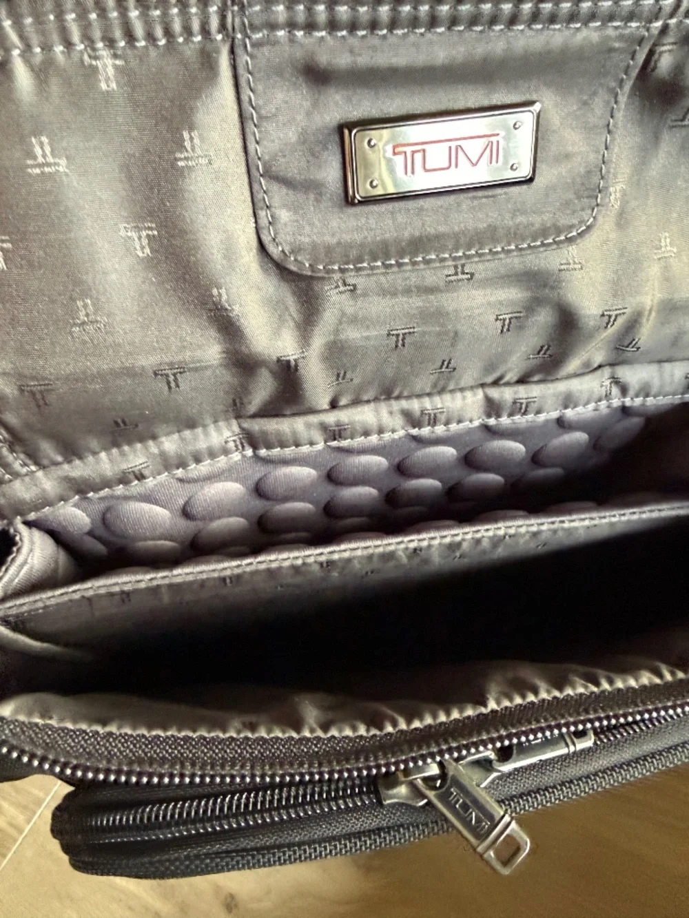 Tumi laptop backpack black